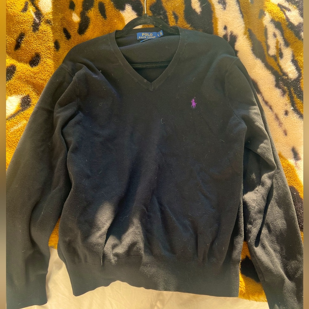 Polo by Ralph Lauren L MENS Black 90s Vintage